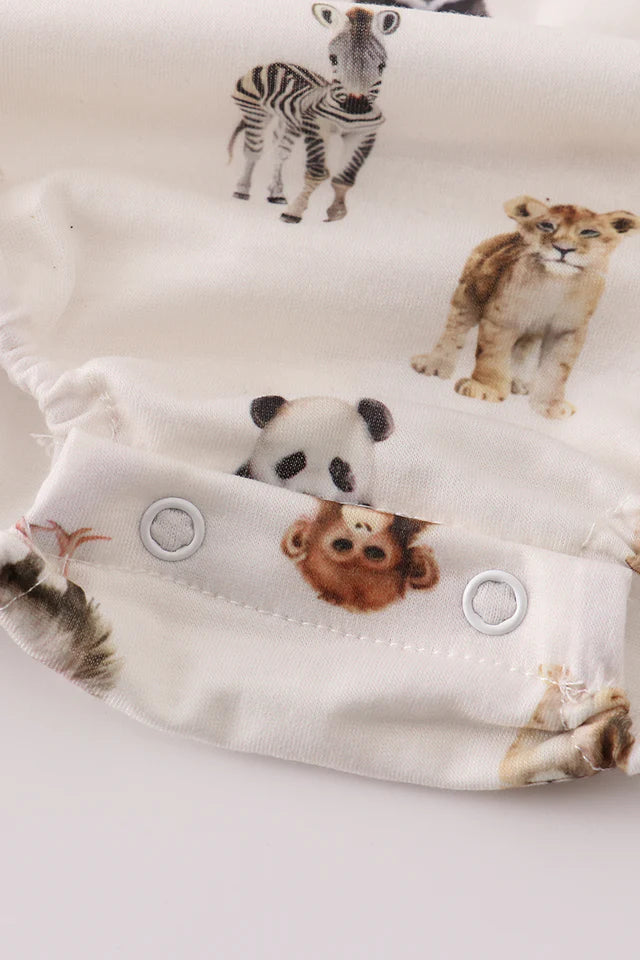 Wild & Whimsy Baby Romper