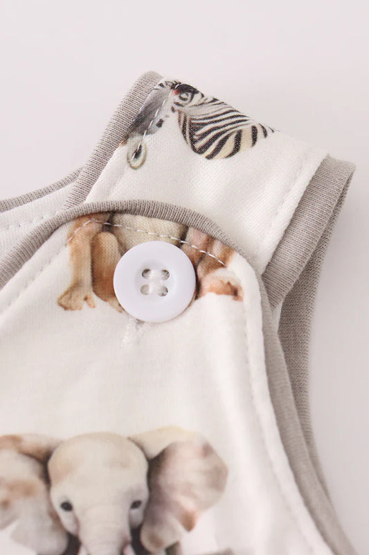Wild & Whimsy Baby Romper