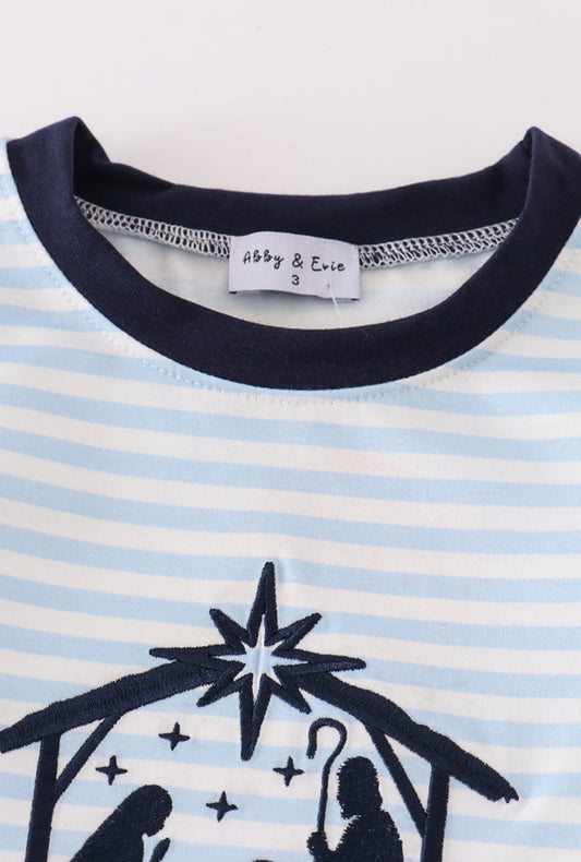Nativity Navy Boy set