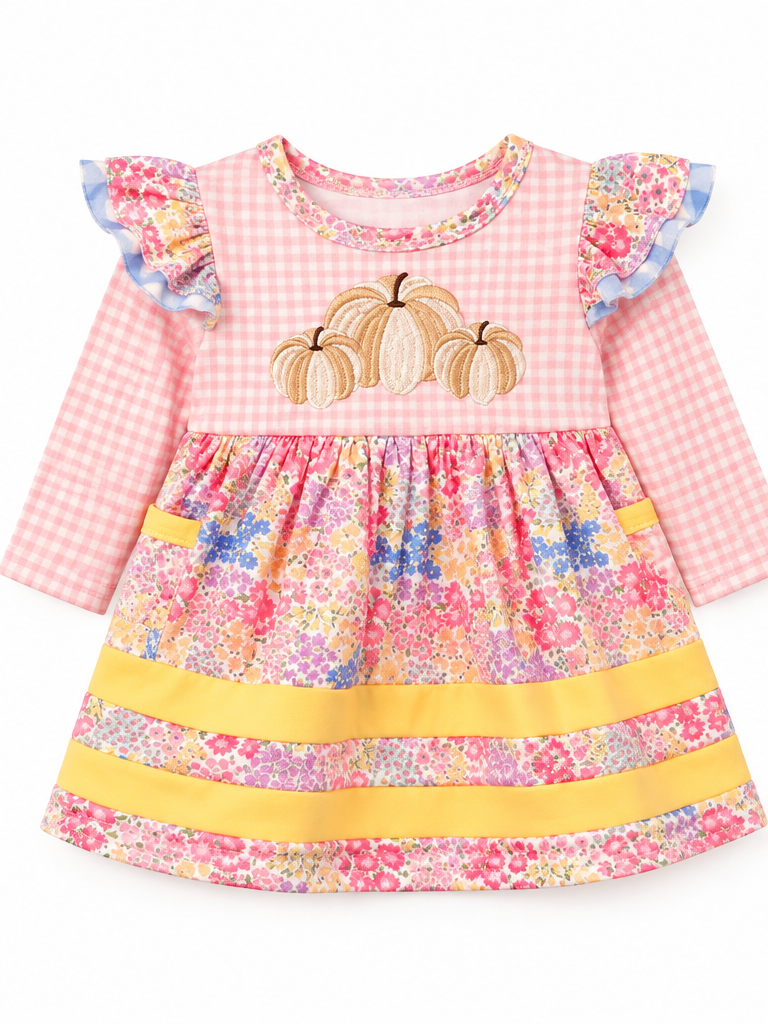 🎃 Pumpkin Bloom Dress