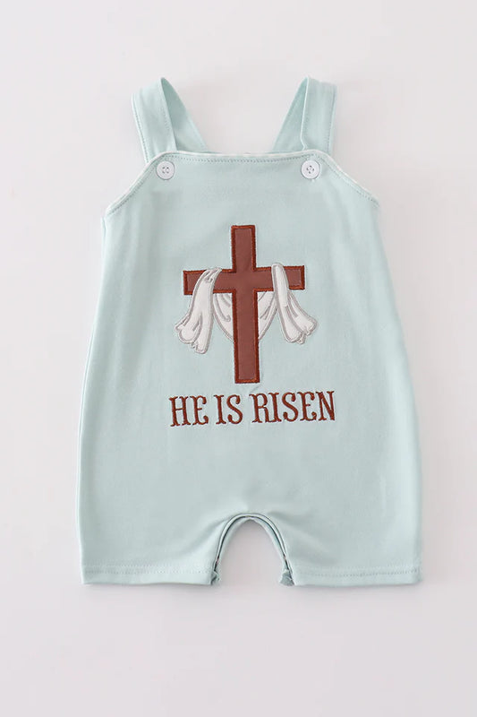 He is Risen Boy Romper