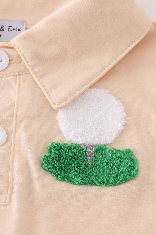 Sleeveless Golf-Inspired Polo Dress