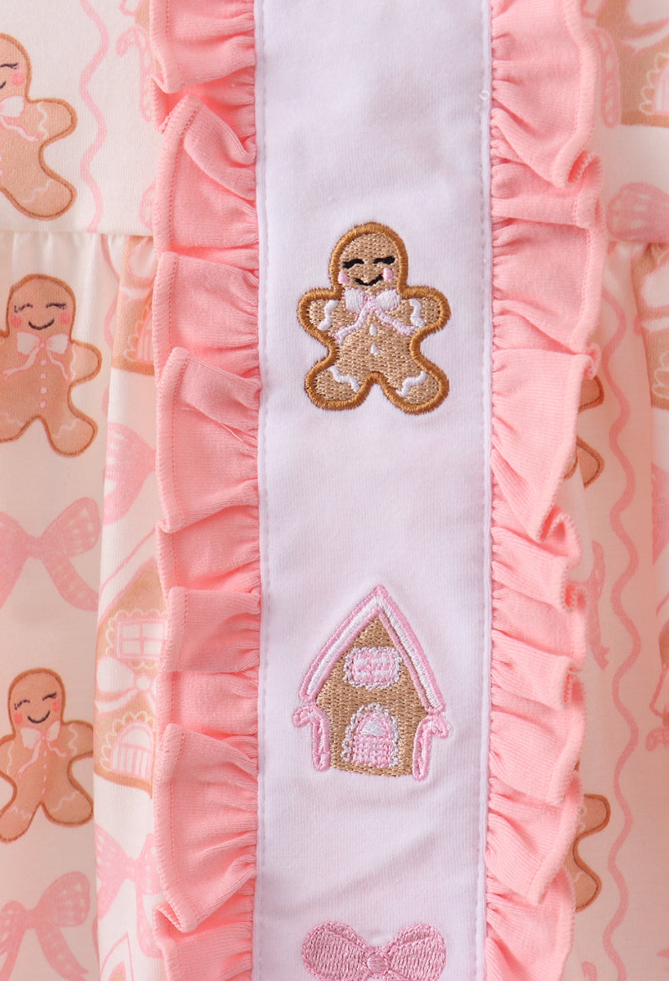 Gingerbread Dream Set | Toddler Tunic & Leggings Holiday Outfit
