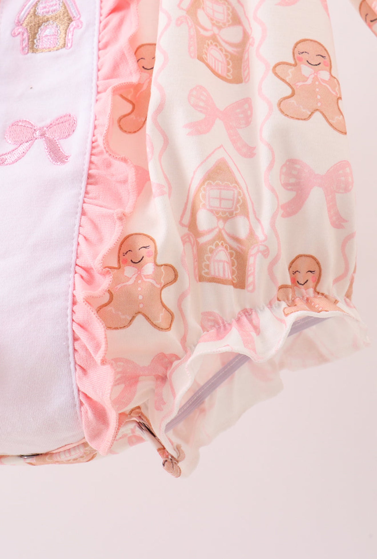 Gingerbread Dreams Baby Romper