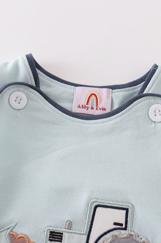 Tiny Excavator Romper