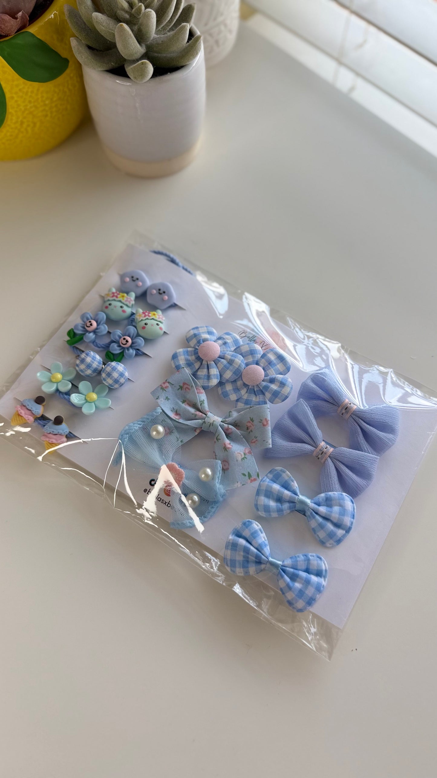 Pastel Garden Hair Tie Set