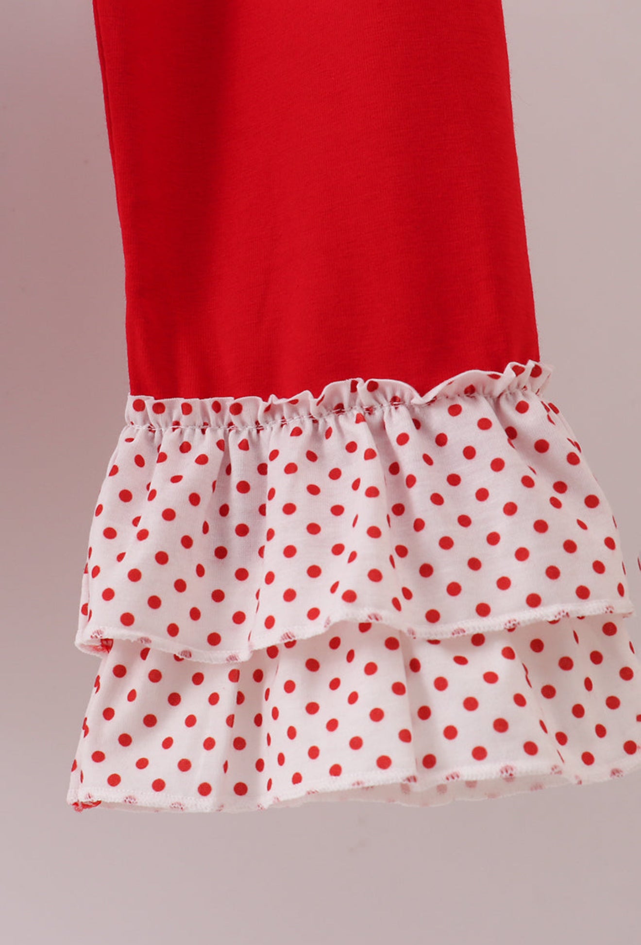 Santa’s Cookies & Milk Holiday Ruffle Set – 2-Piece Outfit