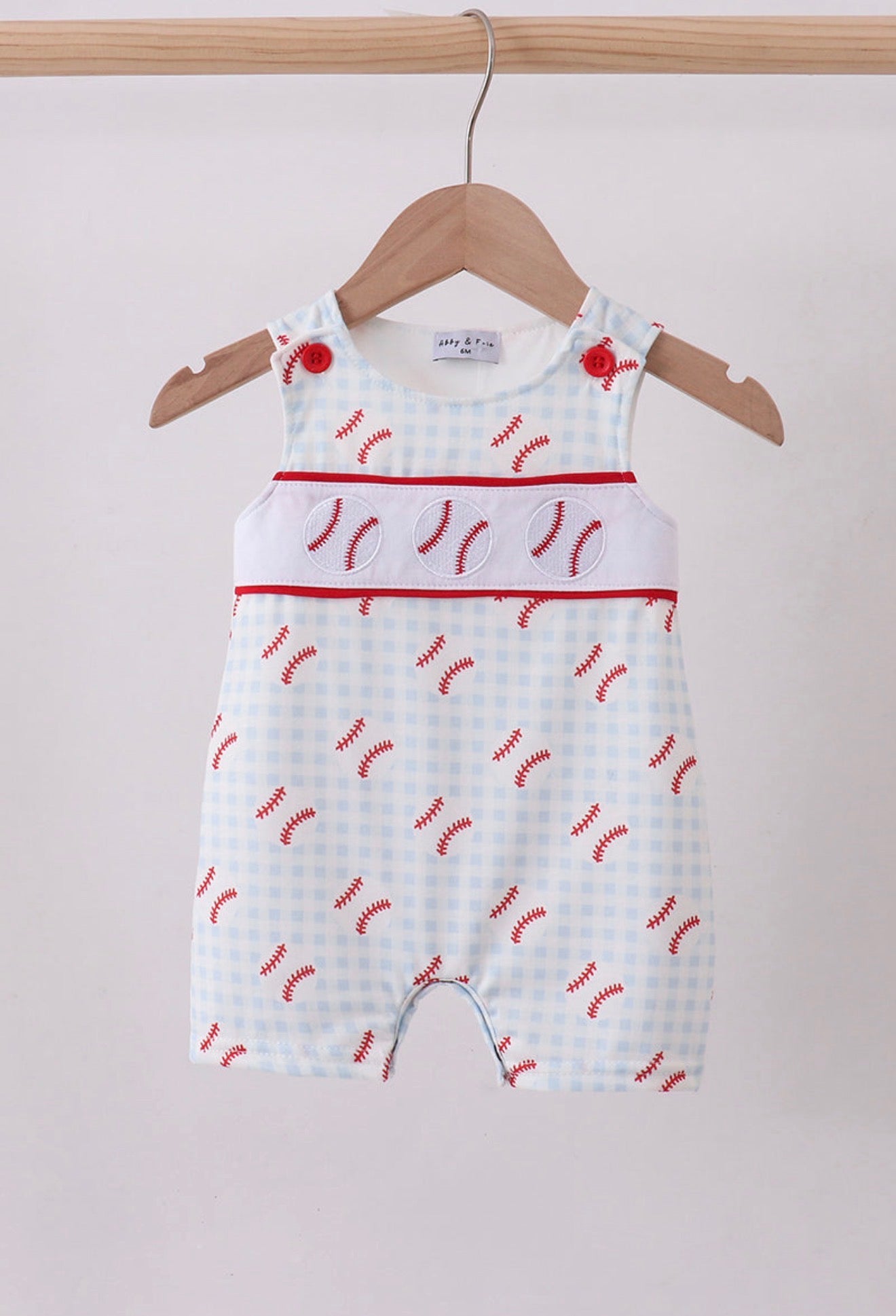 Little Slugger Boy Romper