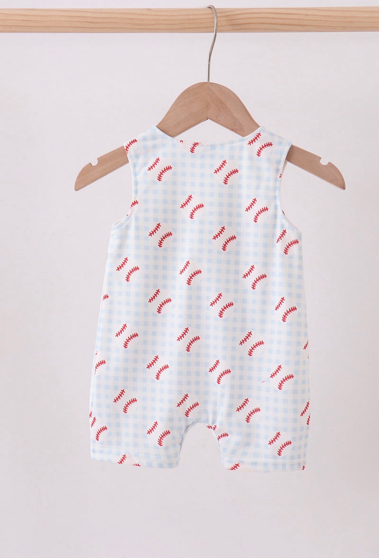 Little Slugger Boy Romper