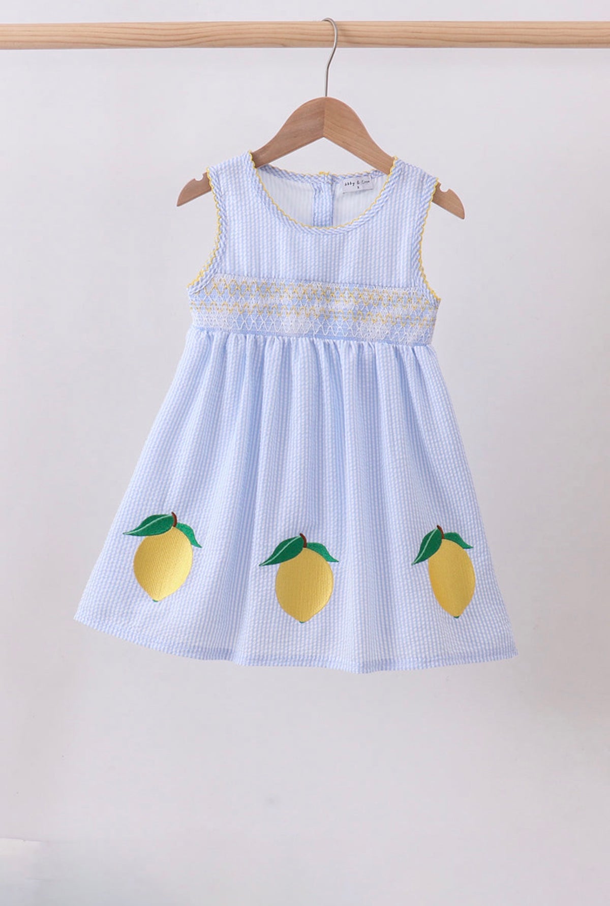 Squeeze the Day Lemon Smocked Dress 🍋