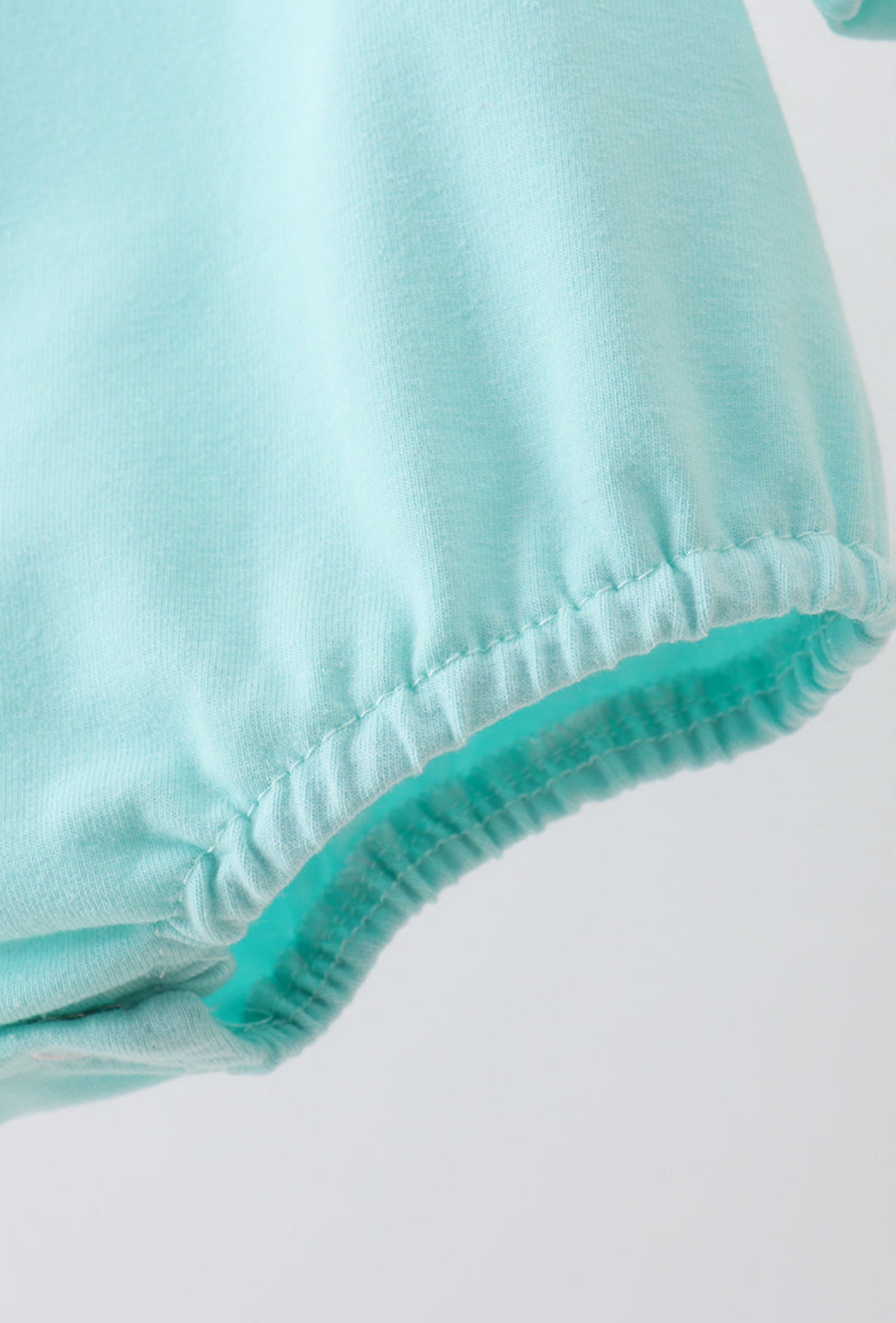 Mint Gingerbread Boy Romper – Holiday Cutie Edition