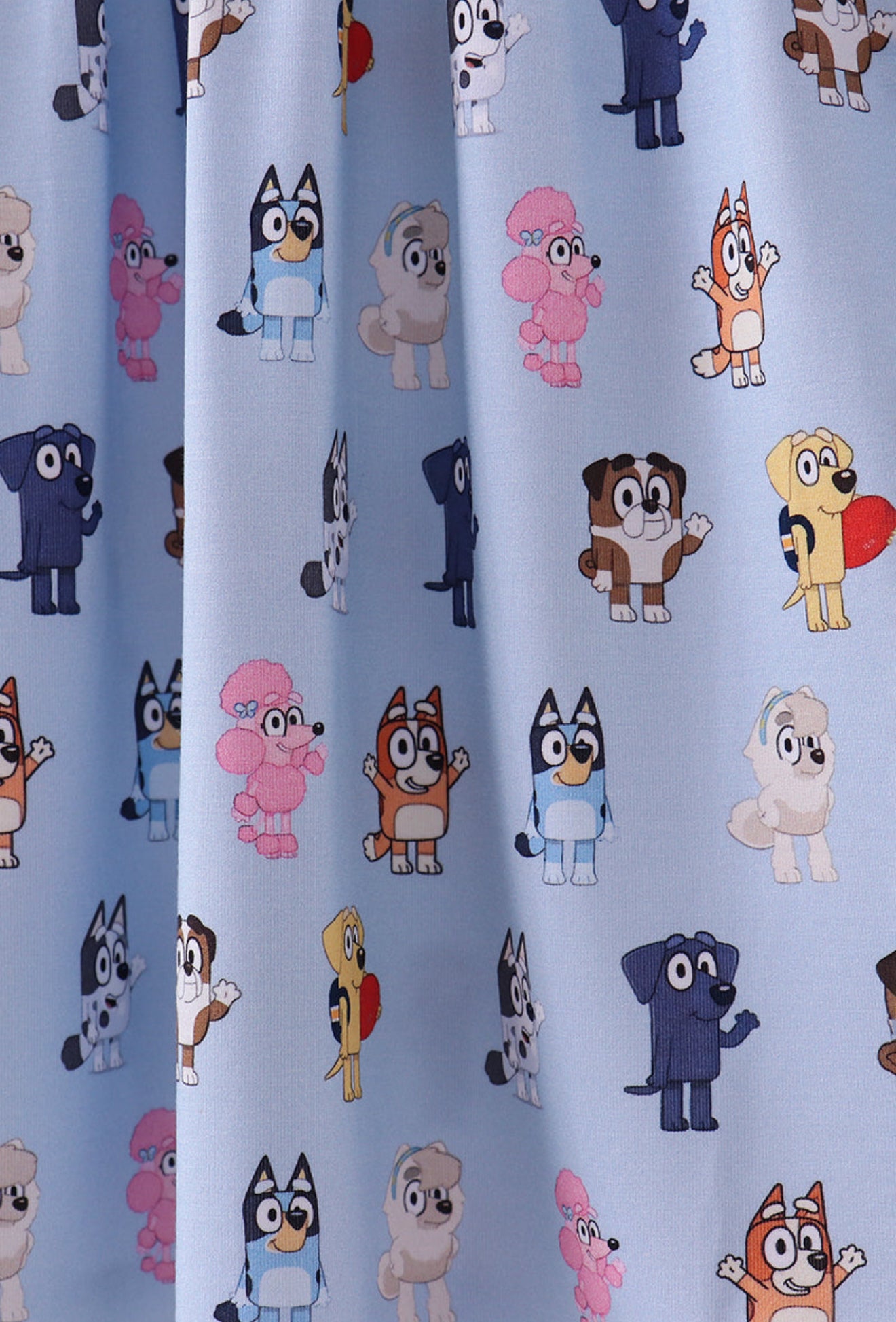 Bluey Friends Long Sleeve Twirl Dress