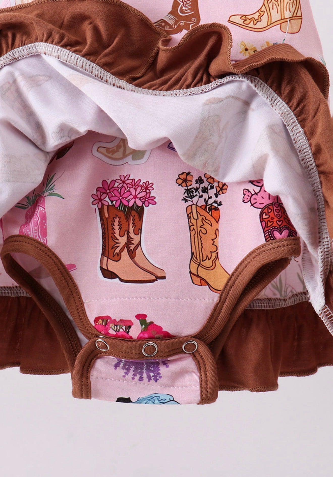 Prairie Blossom Cowgirl Bubble Dress
