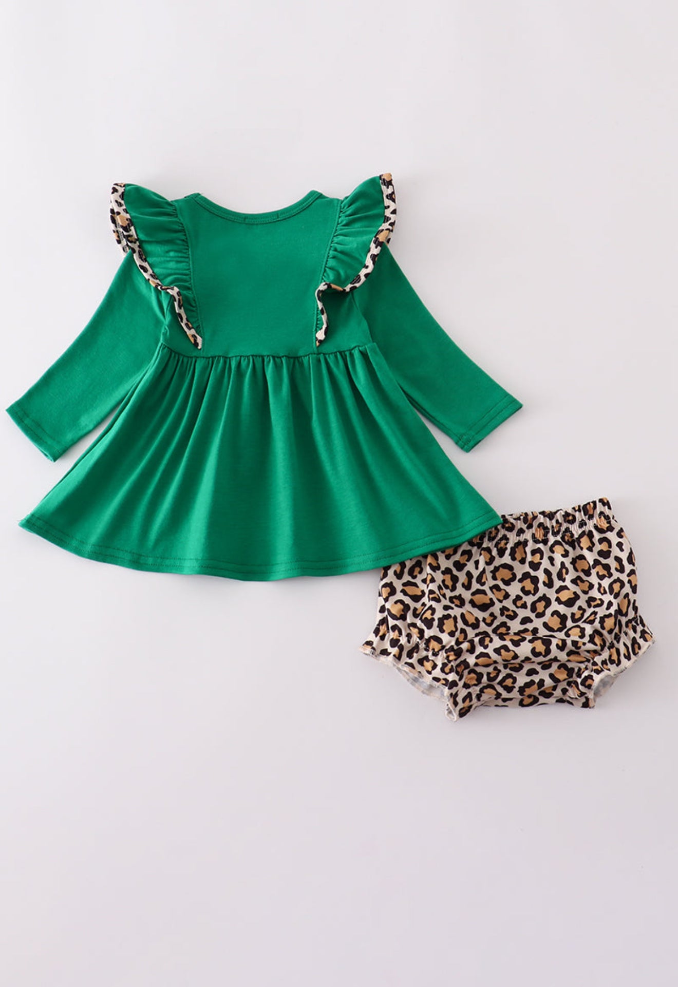 Wild Evergreen Holiday Bloomer set