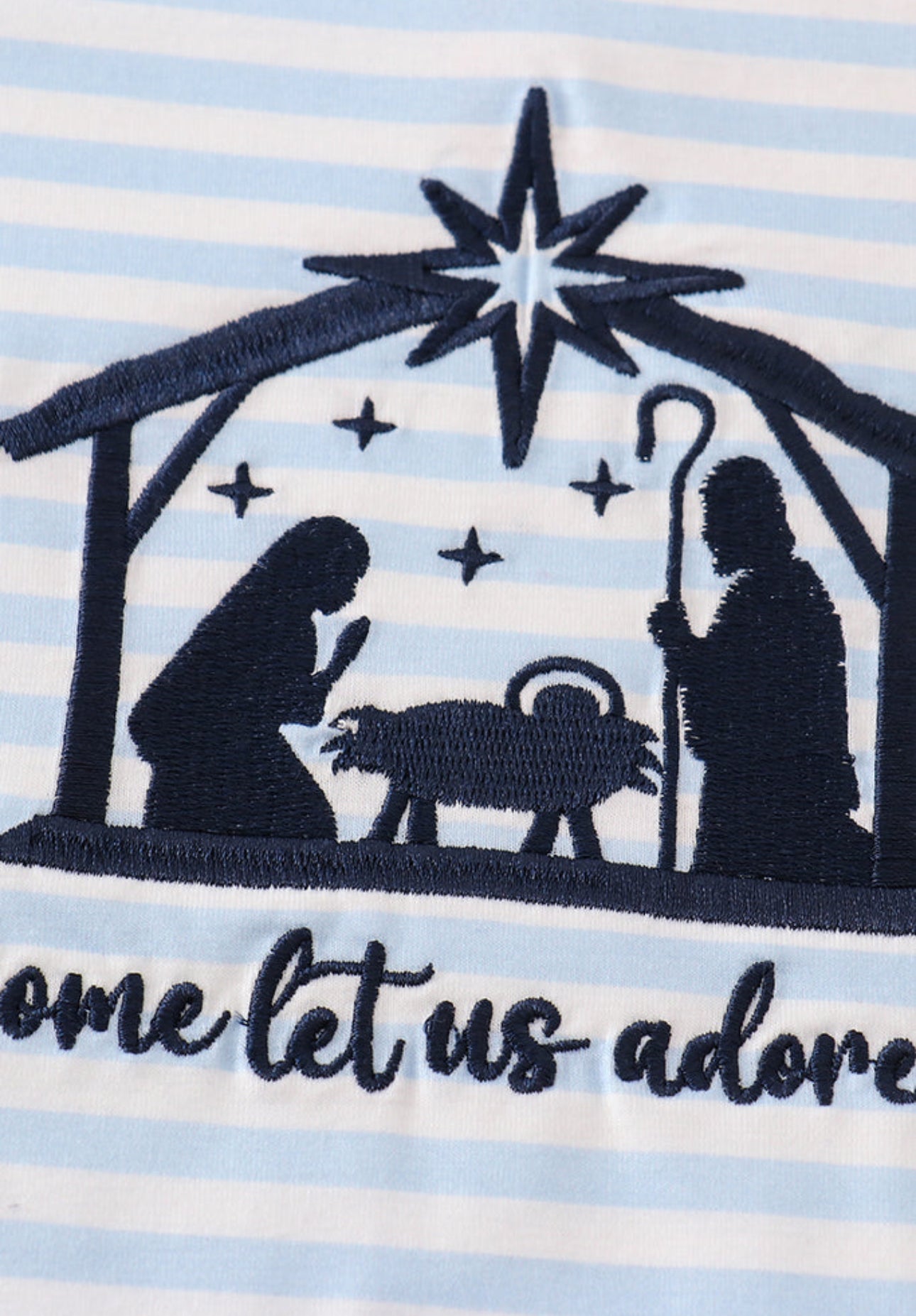 Nativity Navy Boy set