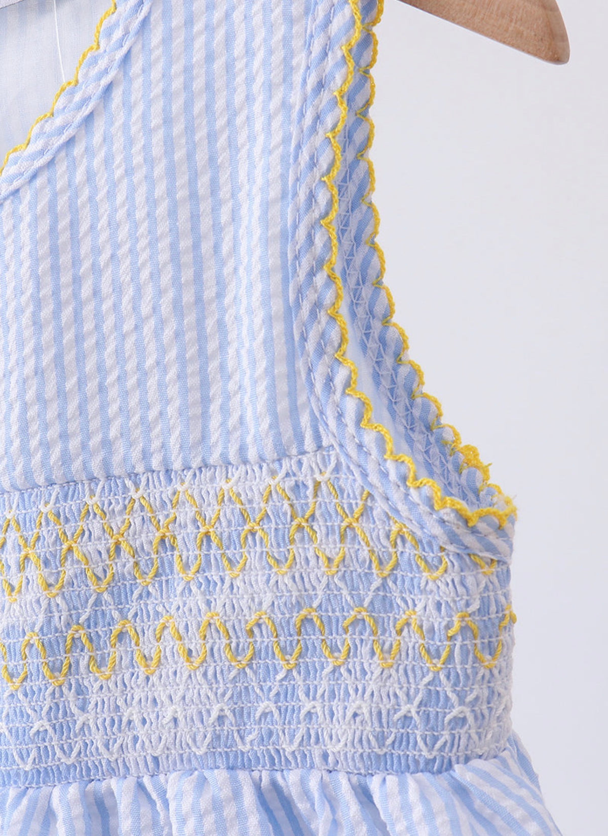 Squeeze the Day Lemon Smocked Dress 🍋