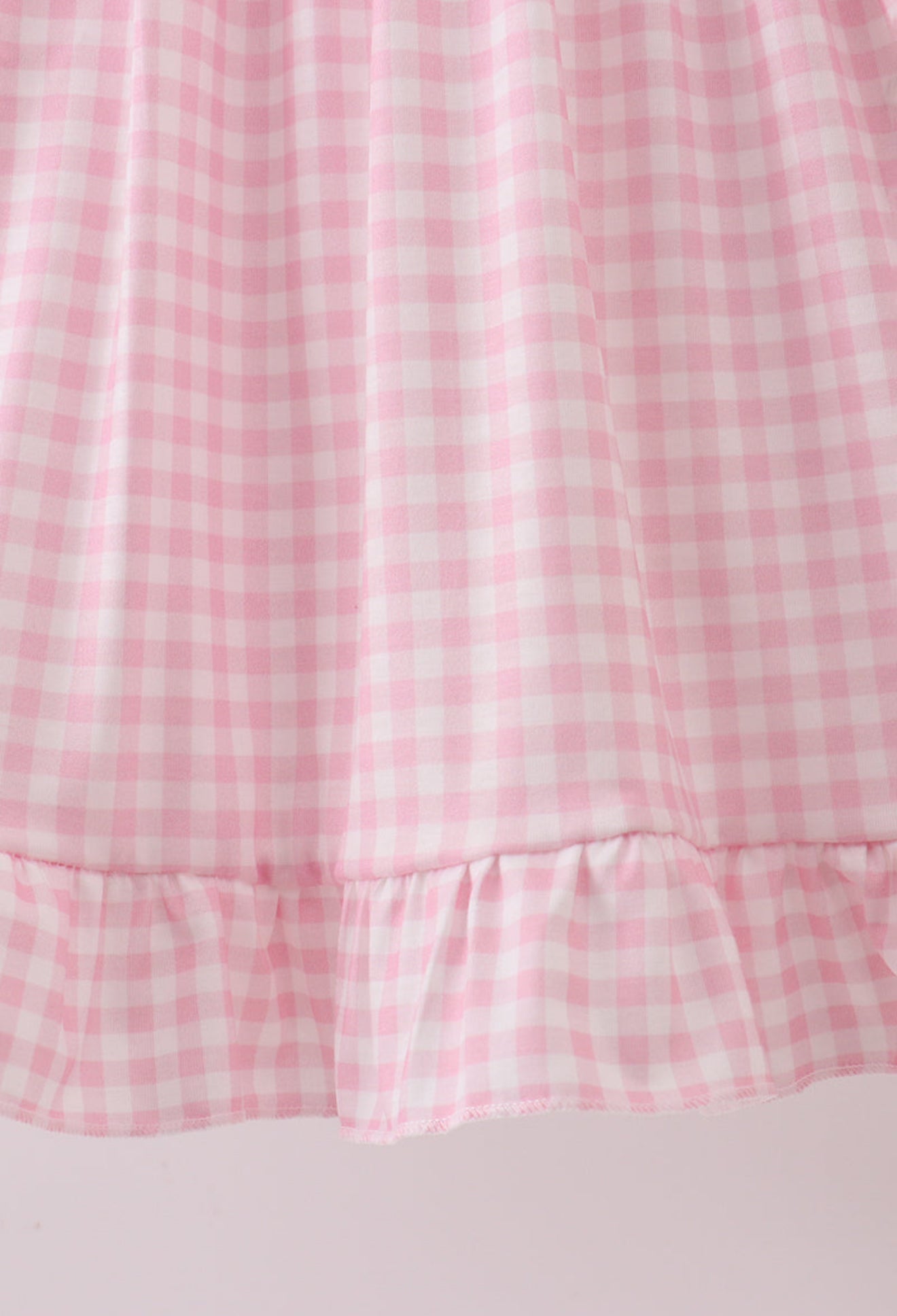 Sweet Gingham Bow Baby Set