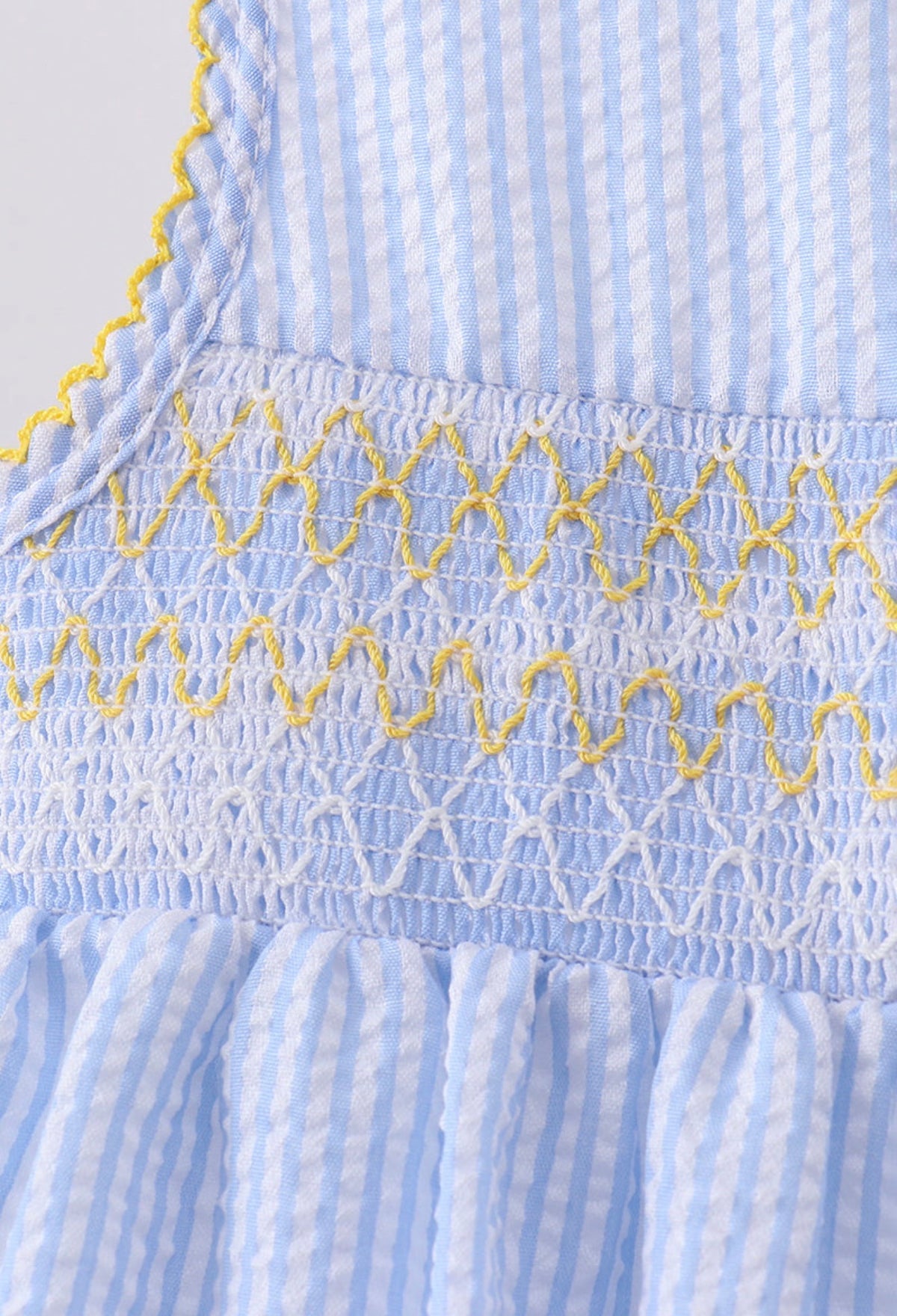 Squeeze the Day Lemon Smocked Dress 🍋